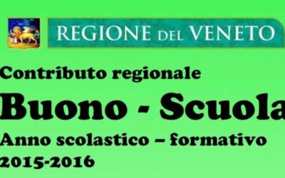 Buono Scuola Regione Veneto 2015-2016