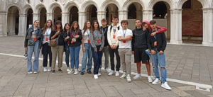 studenti del quarto liceo a venezia